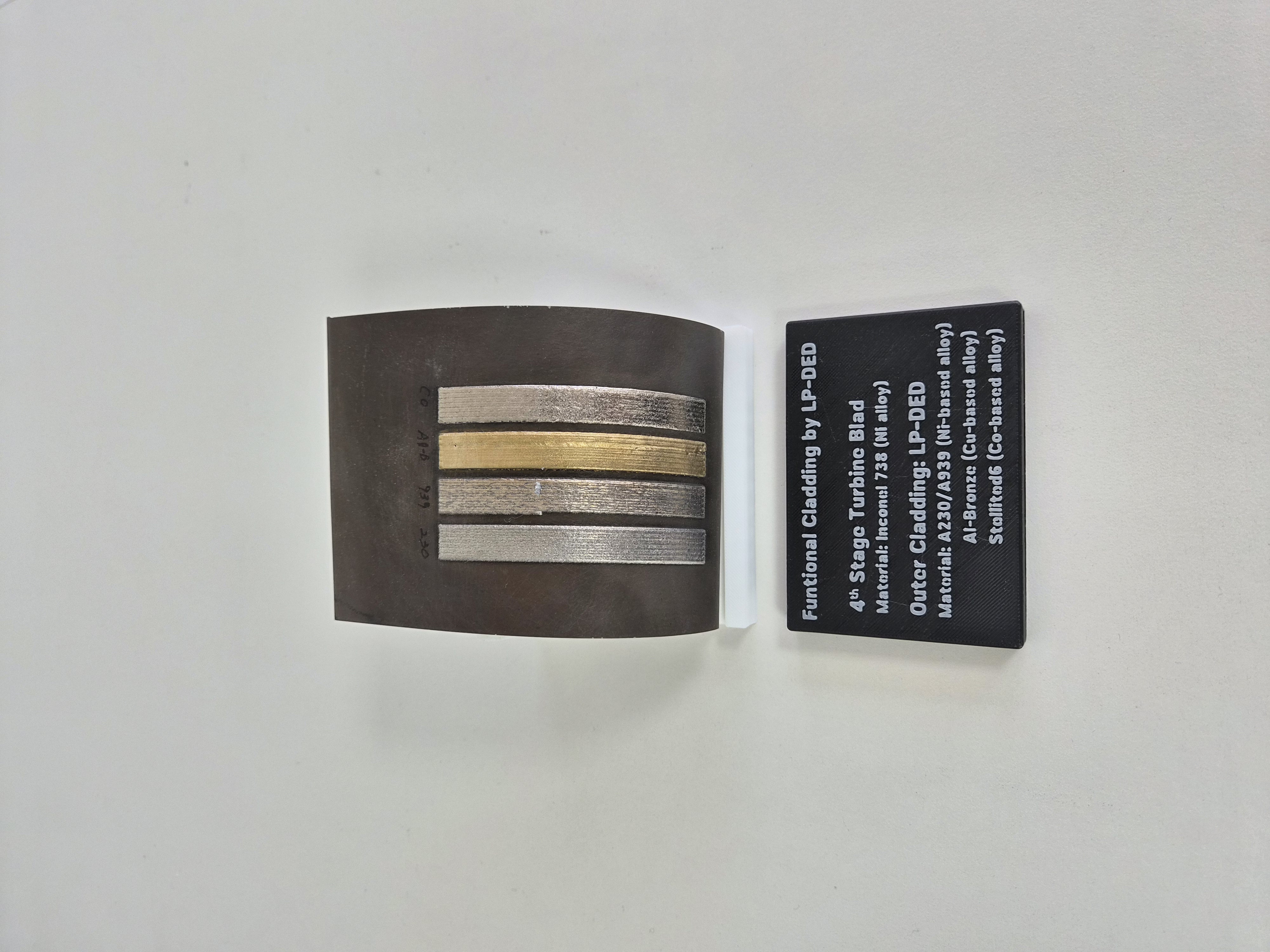 Function Cladding by LP-DED